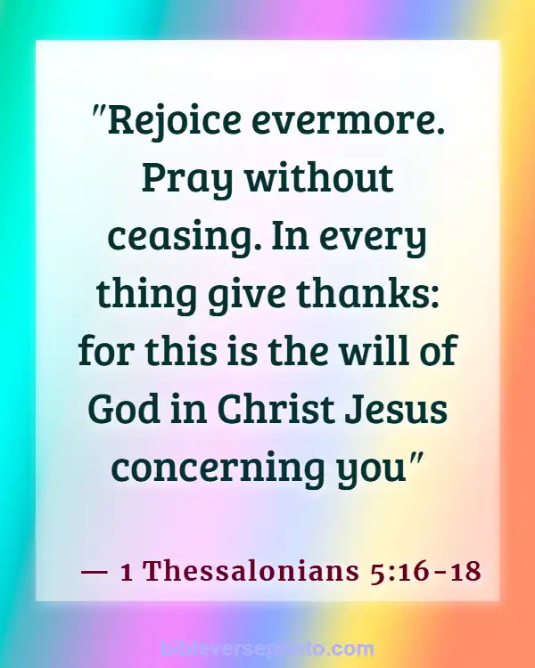 Morning Bible Verse With picture KJV (1 Thessalonians 5:16-18)
