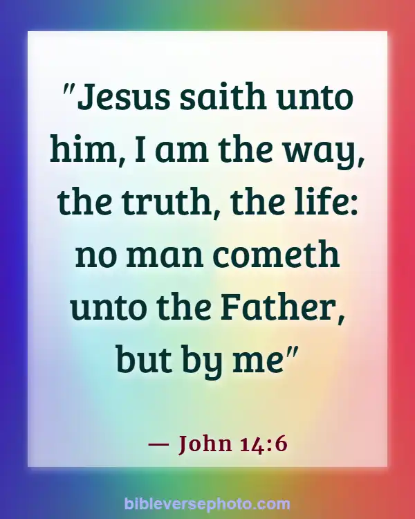 Morning Bible Verse With picture KJV (John 14:6)