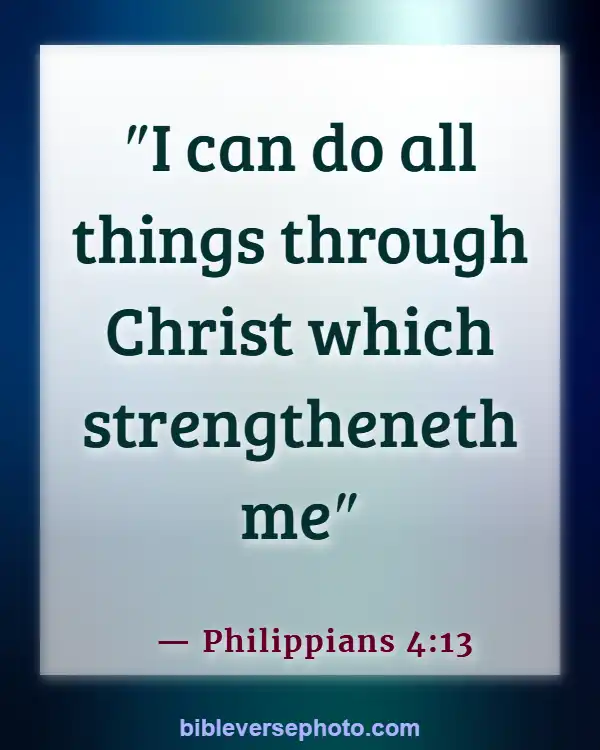 Morning Bible Verse With picture KJV (Philippians 4:13)